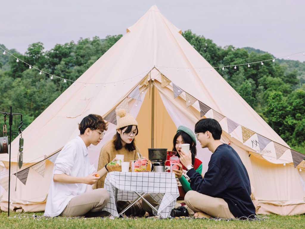 Những địa điểm cắm trại hấp dẫn, an toàn tại Cao Lãnh vô cùng thu hút