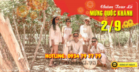 Tour du lịch Ninh Chữ - Vĩnh Hy 3 ngày 2 đêm Lễ 2/9/2023
