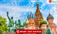 Tour du lịch Nga: Matxcova - Làng Volga - St Petersburg 10 Ngày 9 đêm năm 2026