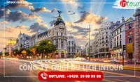 Tour du lịch Tây Ban Nha - Pháp - Monaco - Bồ Đào Nha 12 Ngày 11 Đêm 2026