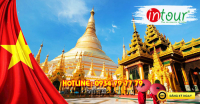 Tour Du Lịch Myanmar 4 Ngày 3 Đêm  Lễ 30/4/2023