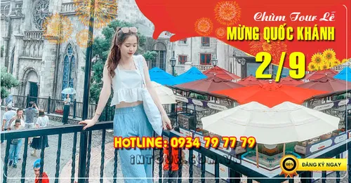 Tour du lịch Đà Nẵng Bà Nà Hills 3 ngày 2 đêm Lễ 2/9/2026