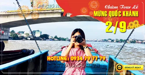 Tour du lịch miền Tây Mỹ Tho - Cần Thơ 2 Ngày 1 Đêm Lễ 2/9/2026