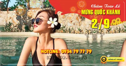 Tour du lịch Long Hải 650.000 VNĐ 1 ngày Lễ 2/9/2026