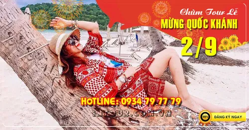 Tour du lịch Phú Quốc 3 ngày 3 đêm Lễ 2/9/2026