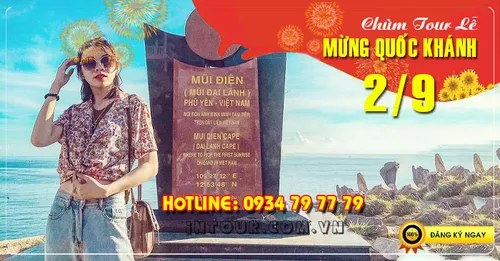 Tour du lịch Phú Yên Đảo Hòn Nưa 3 ngày 3 đêm Lễ 2/9/2026