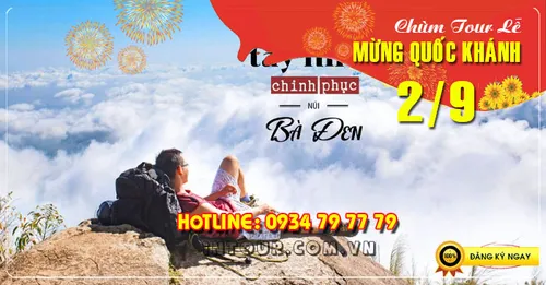 Tour du lịch Tây Ninh - Núi Bà Đen 1 ngày Lễ 2/9/2026