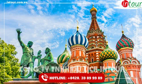 Tour du lịch Nga: Matxcova - Làng Volga - St. Petersburg 10 Ngày 9 đêm năm 2026