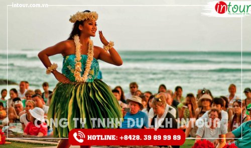 Tour Du Lịch Mỹ: Hawaii -  Polynesian Dancing Showing 6 Ngày 5 Đêm 2025