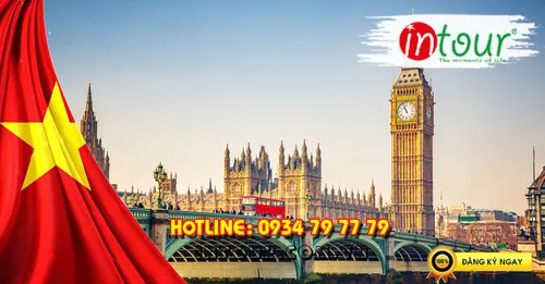 Tour du lịch Anh 9 Ngày 8 Đêm  Lễ 30/4/2025