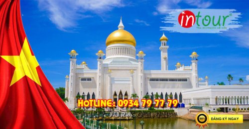 Tour Du Lịch Brunei 3 Ngày 2 Đêm  Lễ 30/4/2025