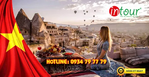 Tour du lịch Thổ Nhĩ Kỳ 10 Ngày 9 Đêm  Lễ 30/4/2025
