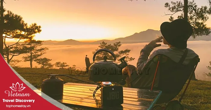 Tour Cắm Trại Săn Mây Đồi Đa Phú Đà Lạt 2 Ngày 1 Đêm 2026