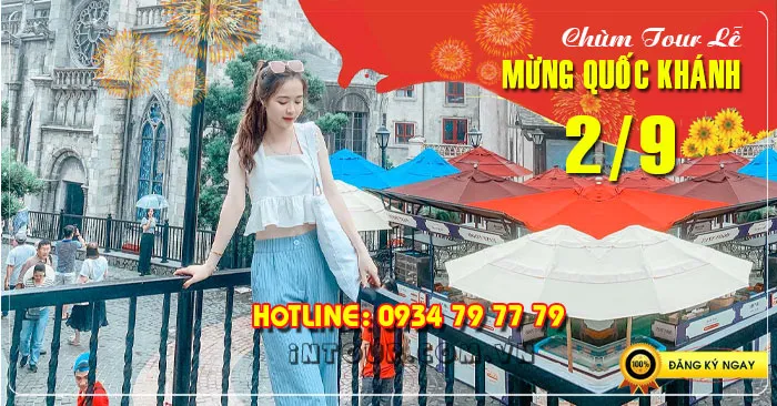 Tour du lịch Đà Nẵng Bà Nà Hills 3 ngày 2 đêm Lễ 2/9/2026