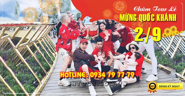 Tour du lịch Đà Nẵng Hội An Huế Phong Nha 4 ngày 3 đêm Lễ 2/9/2026