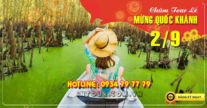 Tour du lịch Rừng Tràm Trà Sư Đảo Bà Lụa 2 ngày 2 đêm Lễ 2/9/2026