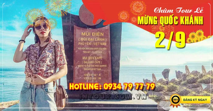 Tour du lịch Phú Yên Đảo Hòn Nưa 3 ngày 3 đêm Lễ 2/9/2026