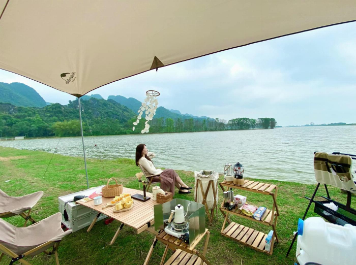 Những địa điểm cắm trại hấp dẫn, an toàn tại Ninh Bình vô cùng thu hút