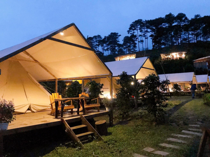 Những địa điểm cắm trại hấp dẫn, an toàn tại Đà Lạt vô cùng thu hút