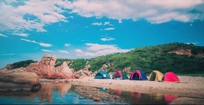 Những địa điểm cắm trại hấp dẫn, an toàn tại Phan Rang - Tháp Chàm vô cùng thu hút