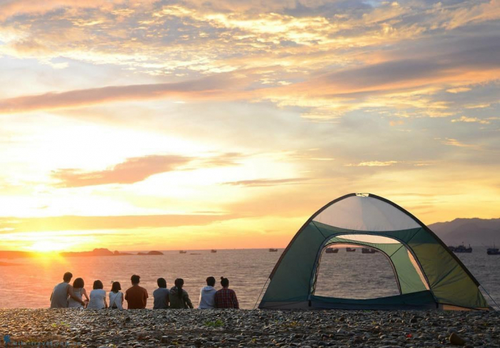 Những địa điểm cắm trại hấp dẫn, an toàn tại Sầm Sơn vô cùng thu hút