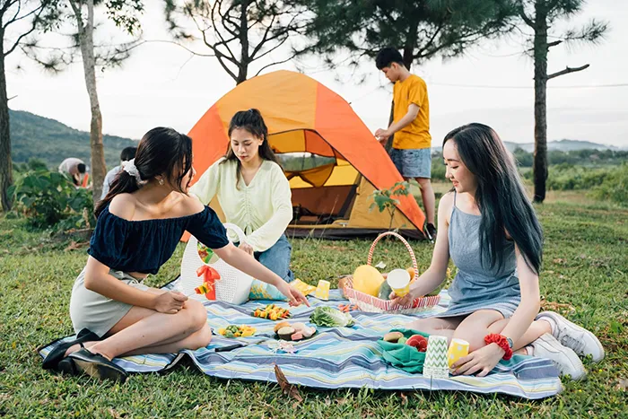 Những địa điểm cắm trại hấp dẫn, an toàn tại Tam Kỳ vô cùng thu hút